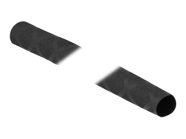 DELOCK Schrumpfschlauch X-Muster rutschfest schwarz - Verpackung