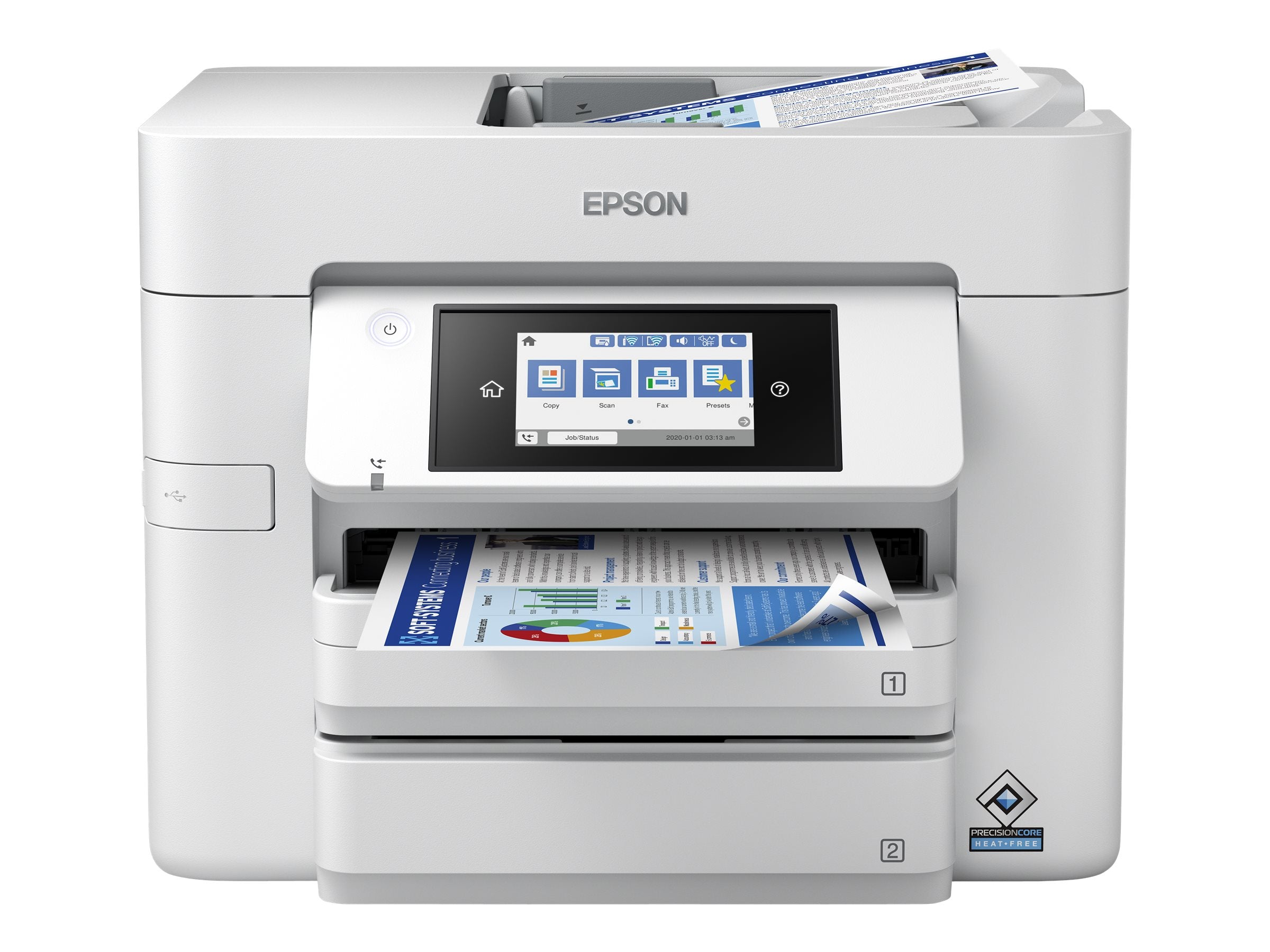 EPSON WorkForce Pro WF-C4810DTWF Seitenansicht