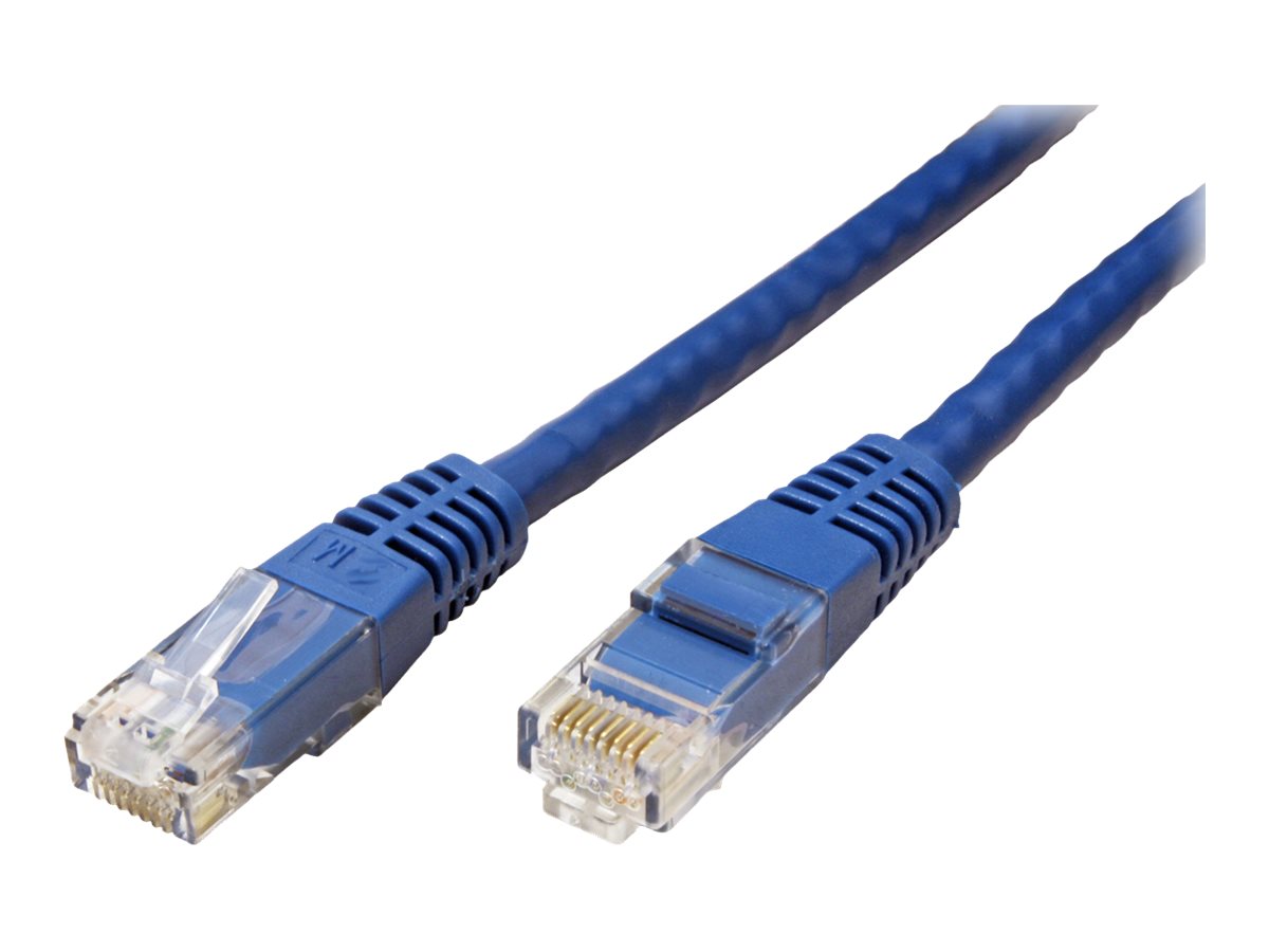 VALUE Patchkabel Kat.6 Class E UTP blau 1,5m Vorderansicht