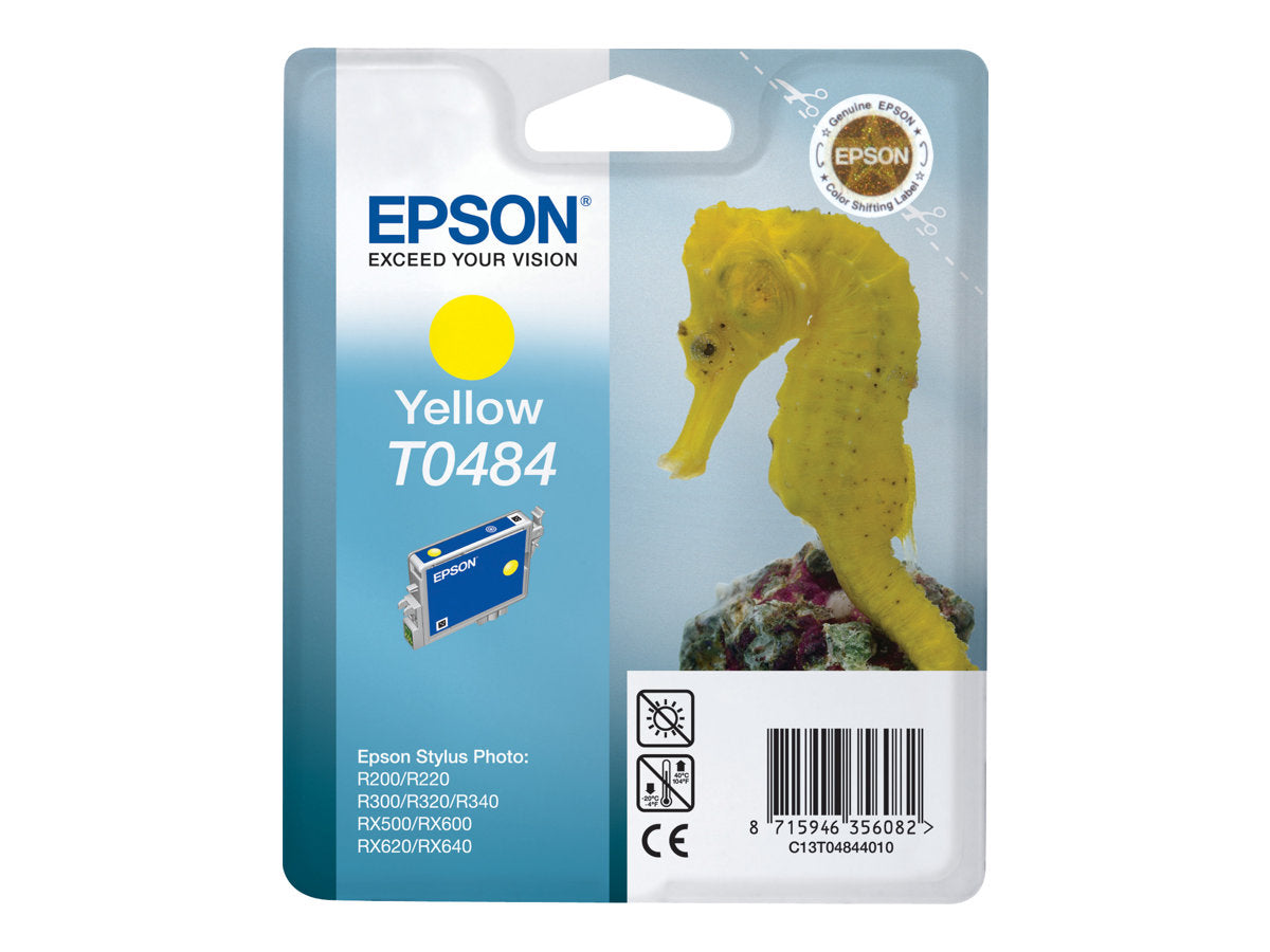 EPSON T0484 Tinte gelb Vorderansicht