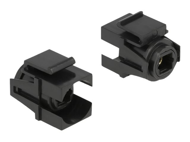 DELOCK Keystone Modul TOSLINK Buchse Vorderansicht