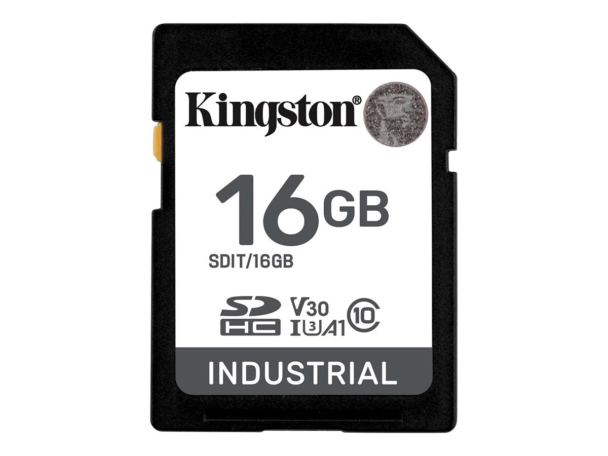 KINGSTON 16GB SDHC Industrial Vorderansicht