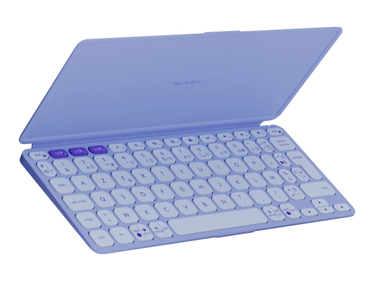 LOGITECH Keys-To-Go 2 - Lilac - Vorderansicht