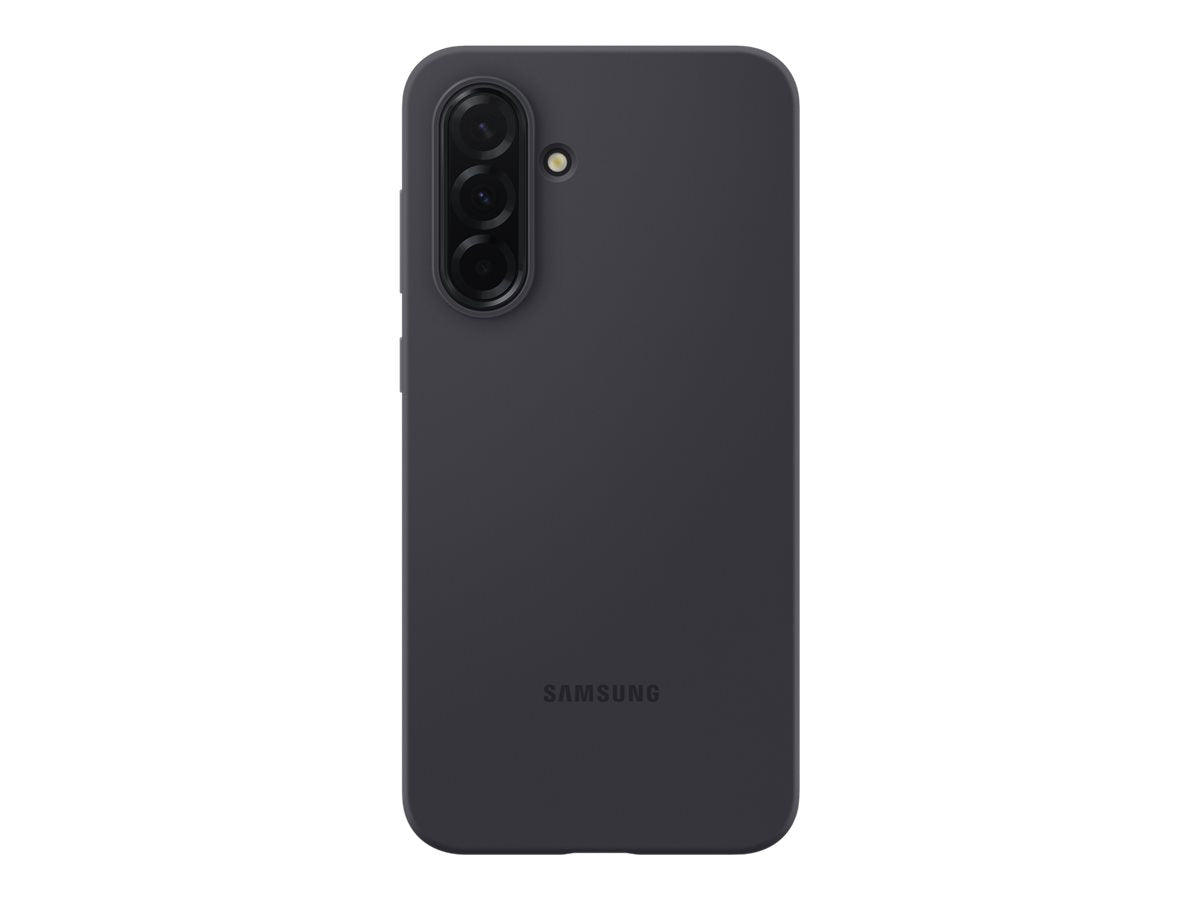SAMSUNG Silicone Case Galaxy A36 SM-A366 Black - Vorderansicht