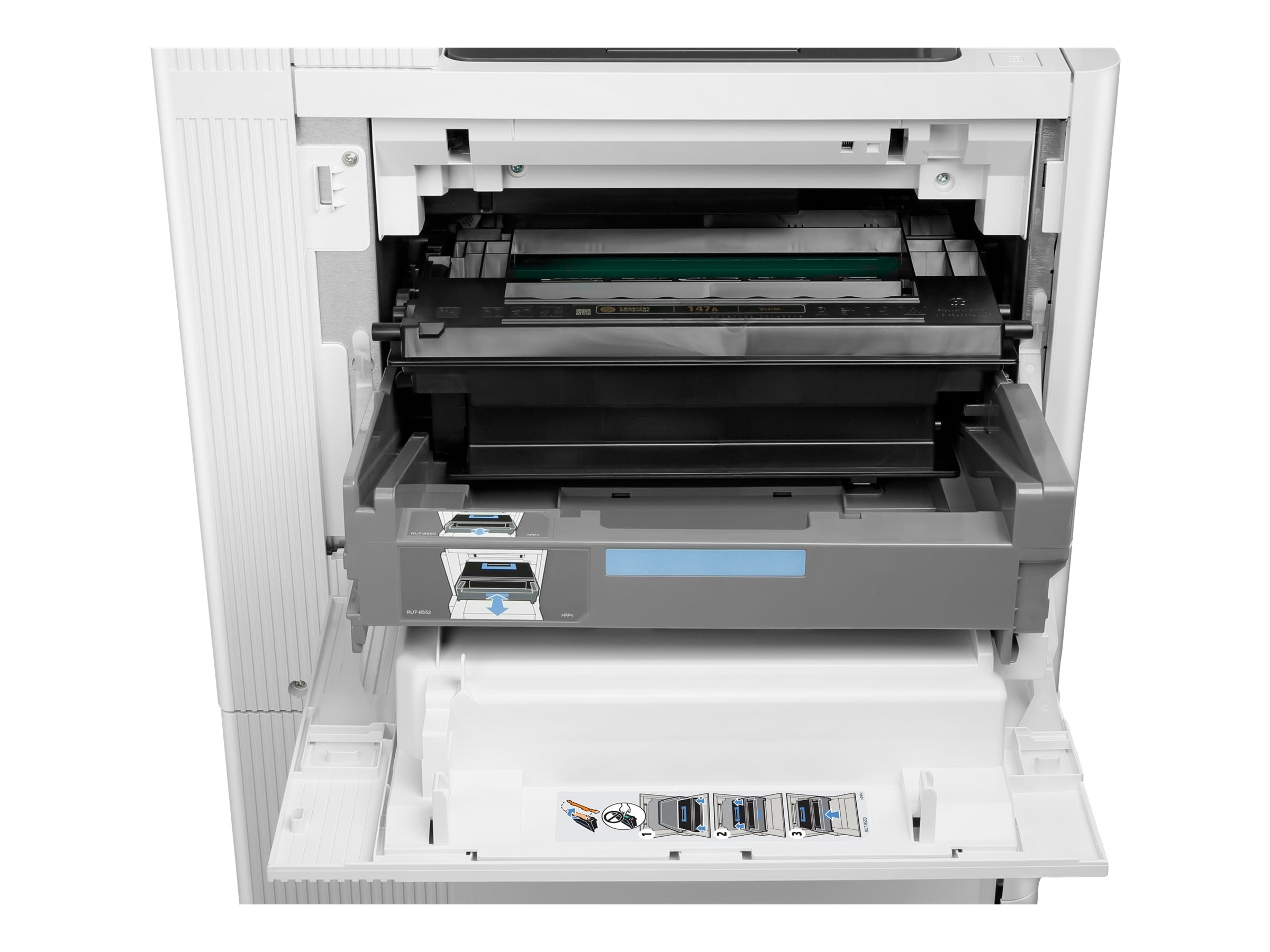HP LaserJet Enterprise MFP M635h Seitenansicht