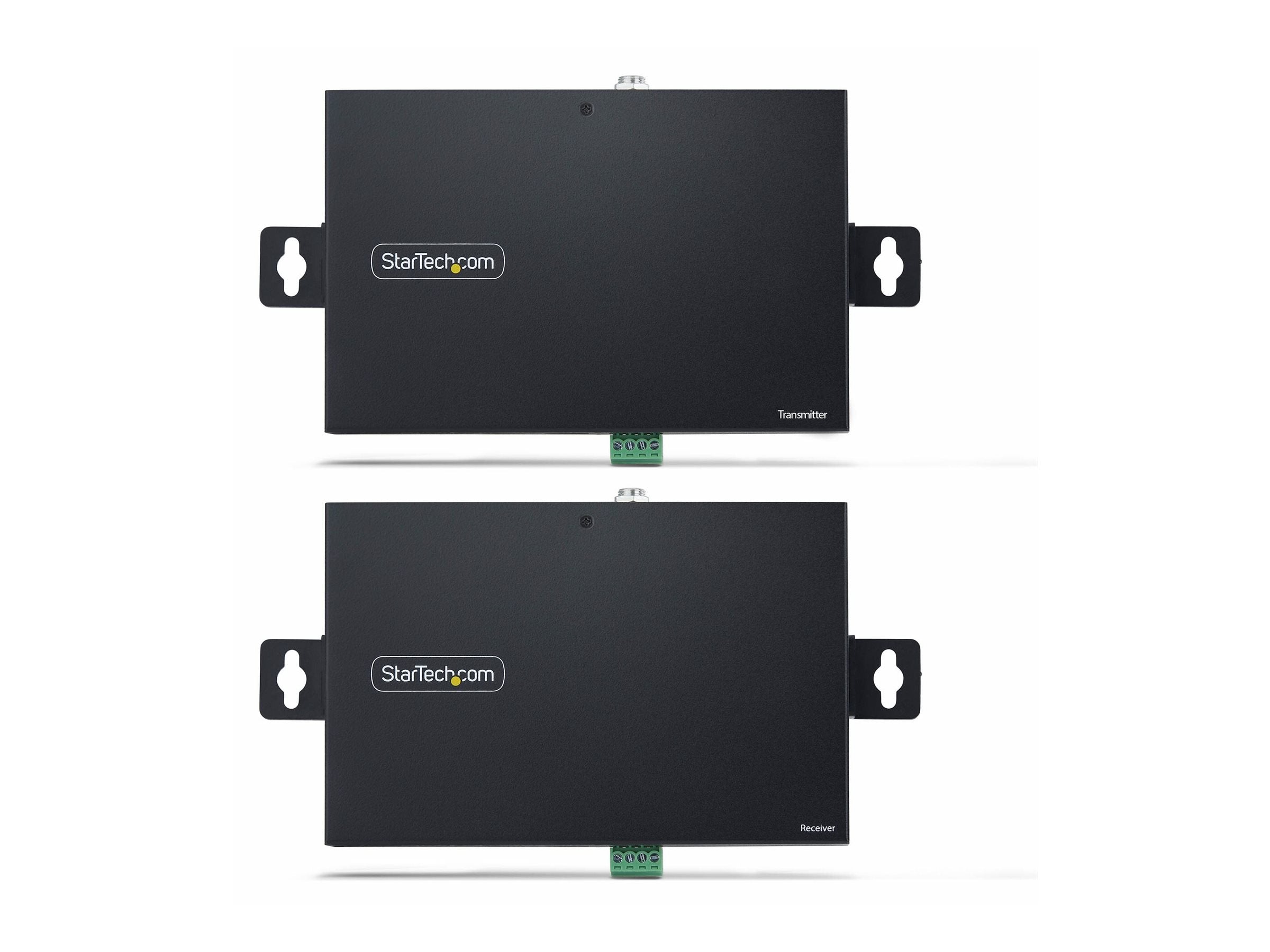 STARTECH.COM 4-Port USB 3.0 Extender uber Ethernet bis zu 100m via Cat6a / Cat7 / Cat8 RJ45 Kabel Erweiterung fur entfernte USB Gerä