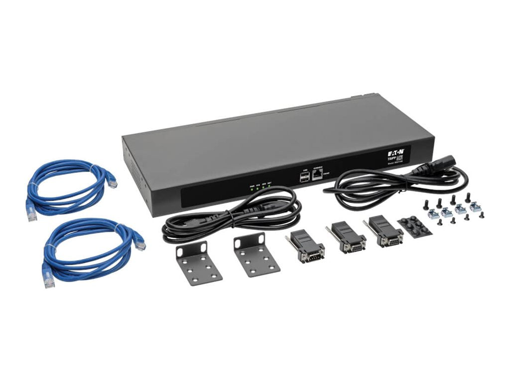 EATON TRIPPLITE 48-Port Serial Console Server Detailansicht der Anschlüsse