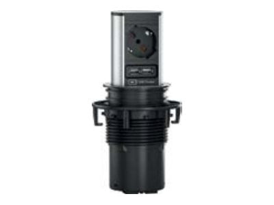 BACHMANN ELEVATOR 1xP40 USB Charger Vorderansicht