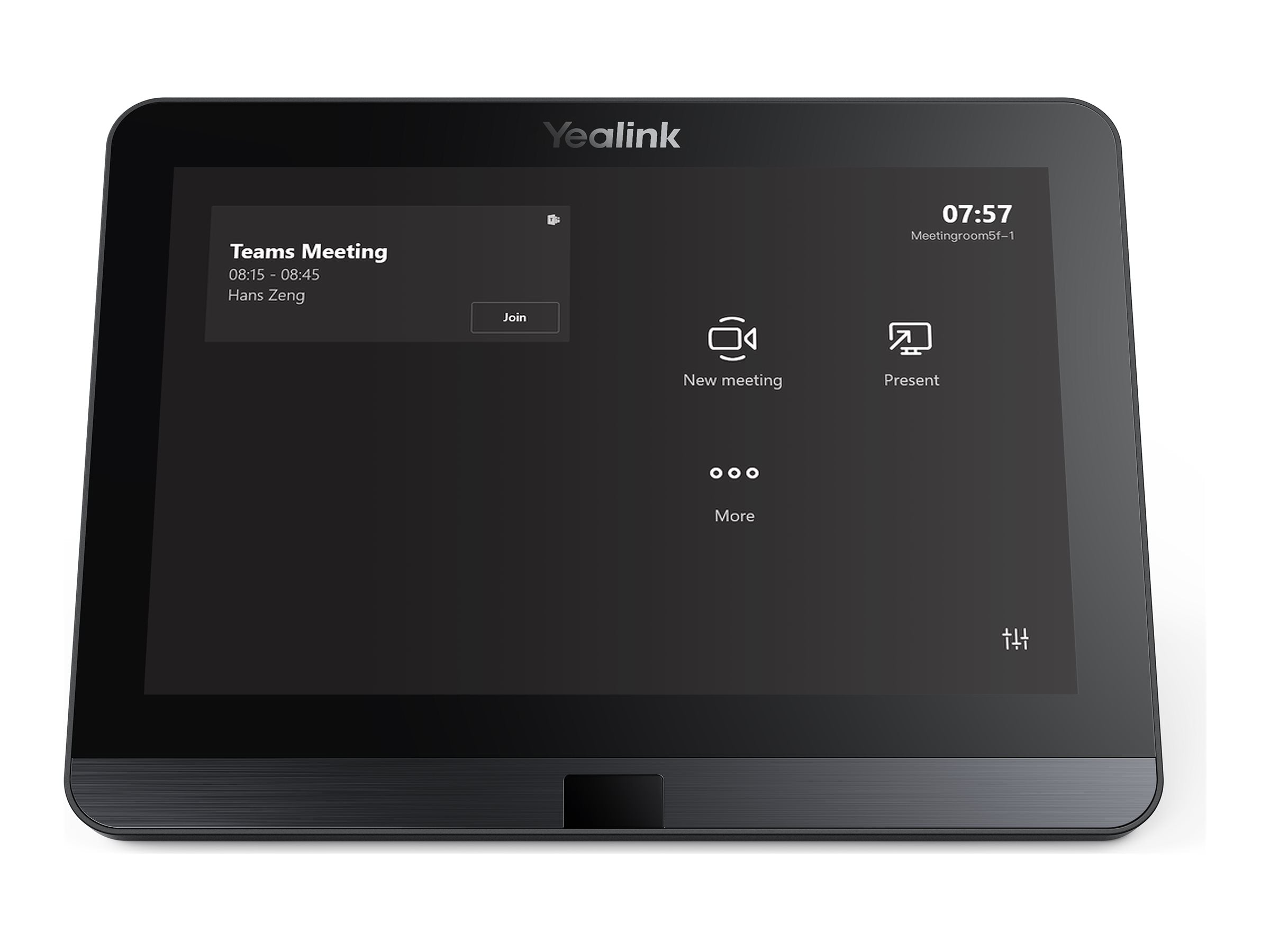 YEALINK MTouch E2 Touchpaneel Seitenansicht
