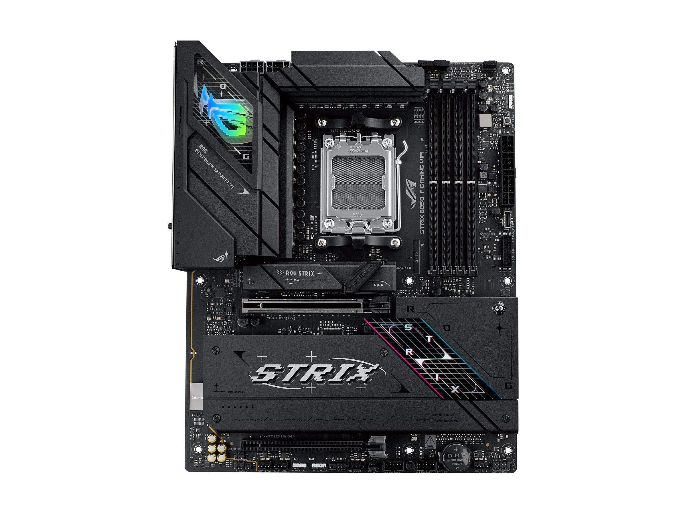 ASUS ROG STRIX B850-F GAMING WIFI Motherboard Vorderansicht