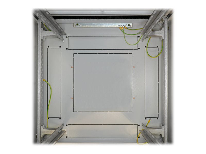 EFB 48,3cm 19Zoll Netzwerkschrank PRO SERIE 18HE Innenansicht