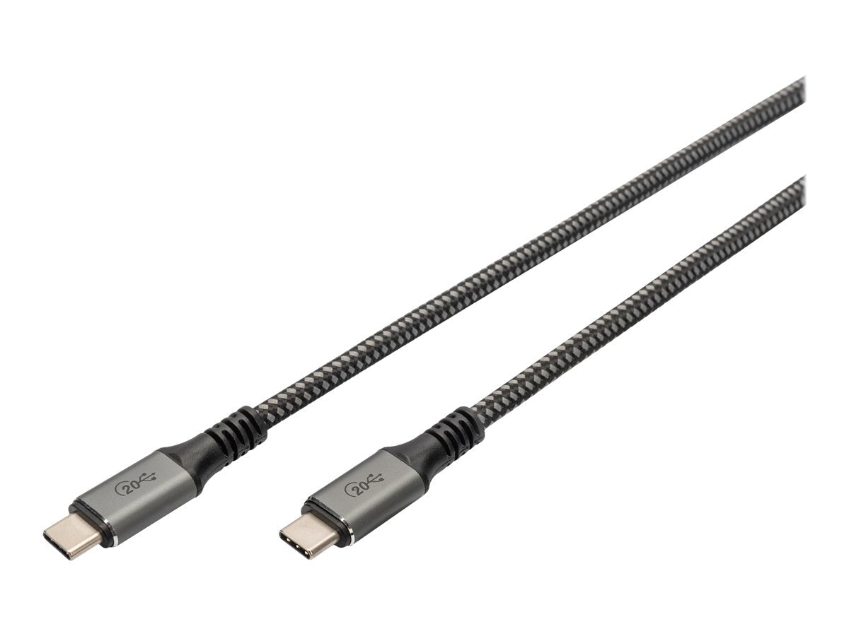 DIGITUS USB 4 Verbindungskabel TypeC zu TypeC Vorderansicht