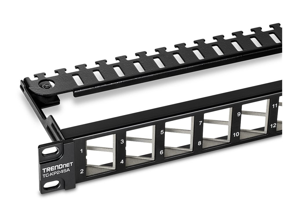 TRENDNET TC-KP24SA 24 Port Patch Panel Seitenansicht