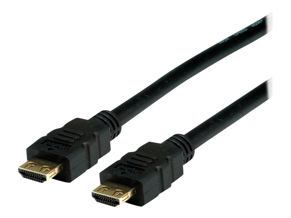 VALUE 4K HDMI Ultra HD Kabel mit Ethernet ST/ST schwarz 5m