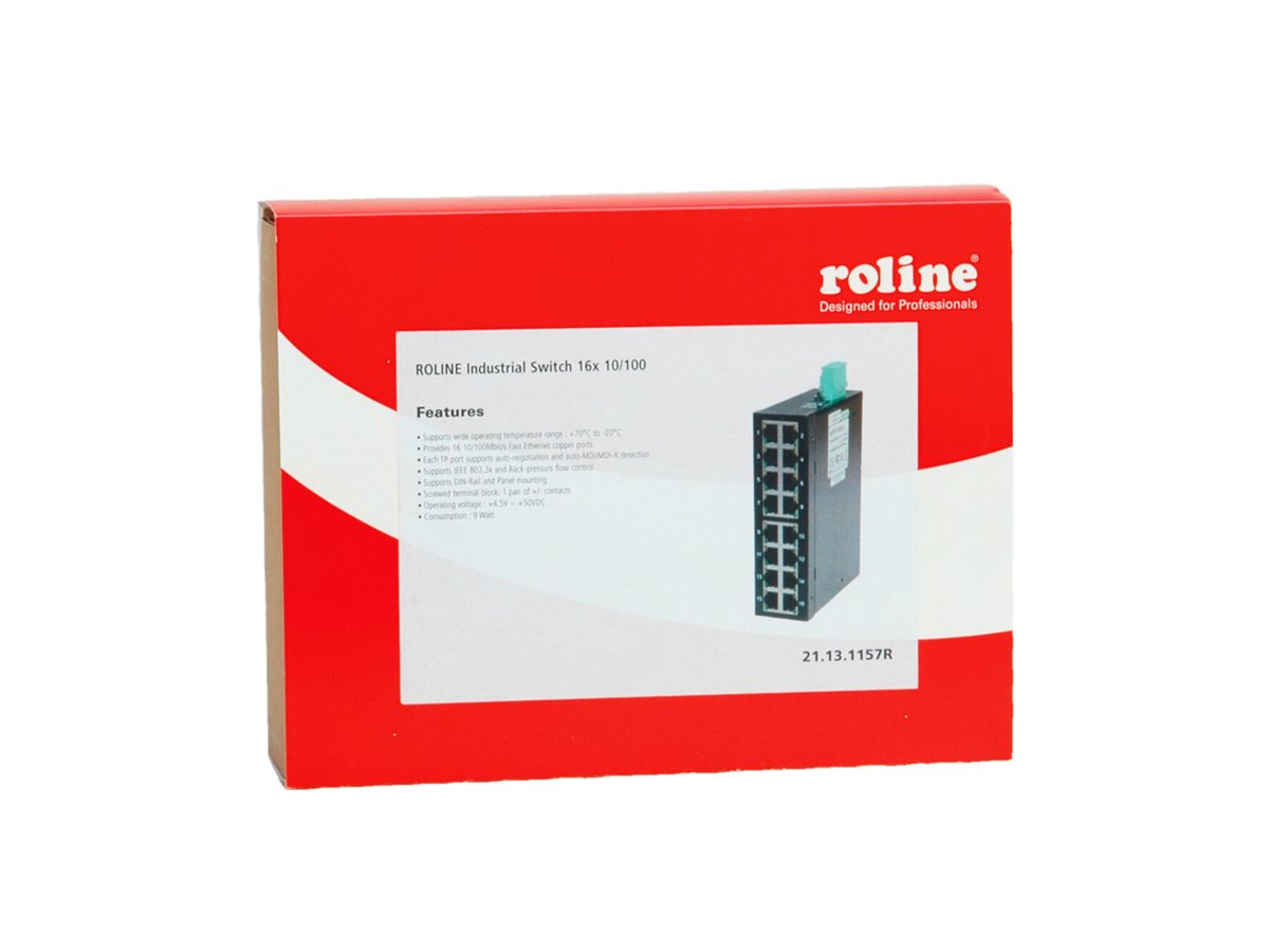 ROLINE Industrie Switch Verpackung