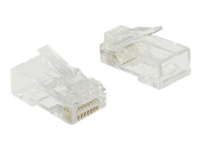 DELOCK RJ45 Crimp+Cut Stecker Cat.5e UTP Detailansicht