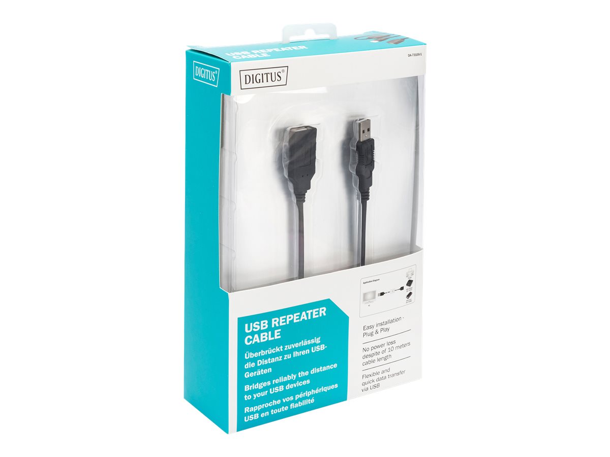 DIGITUS USB 2.0 Repeater Extension Kabel Vorderansicht