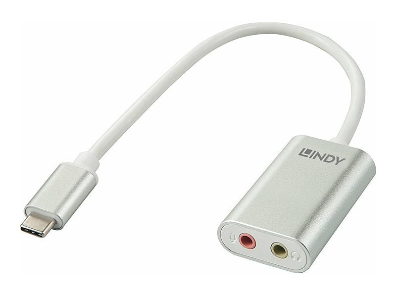 LINDY USB Typ C Audio Adapter Detailansicht