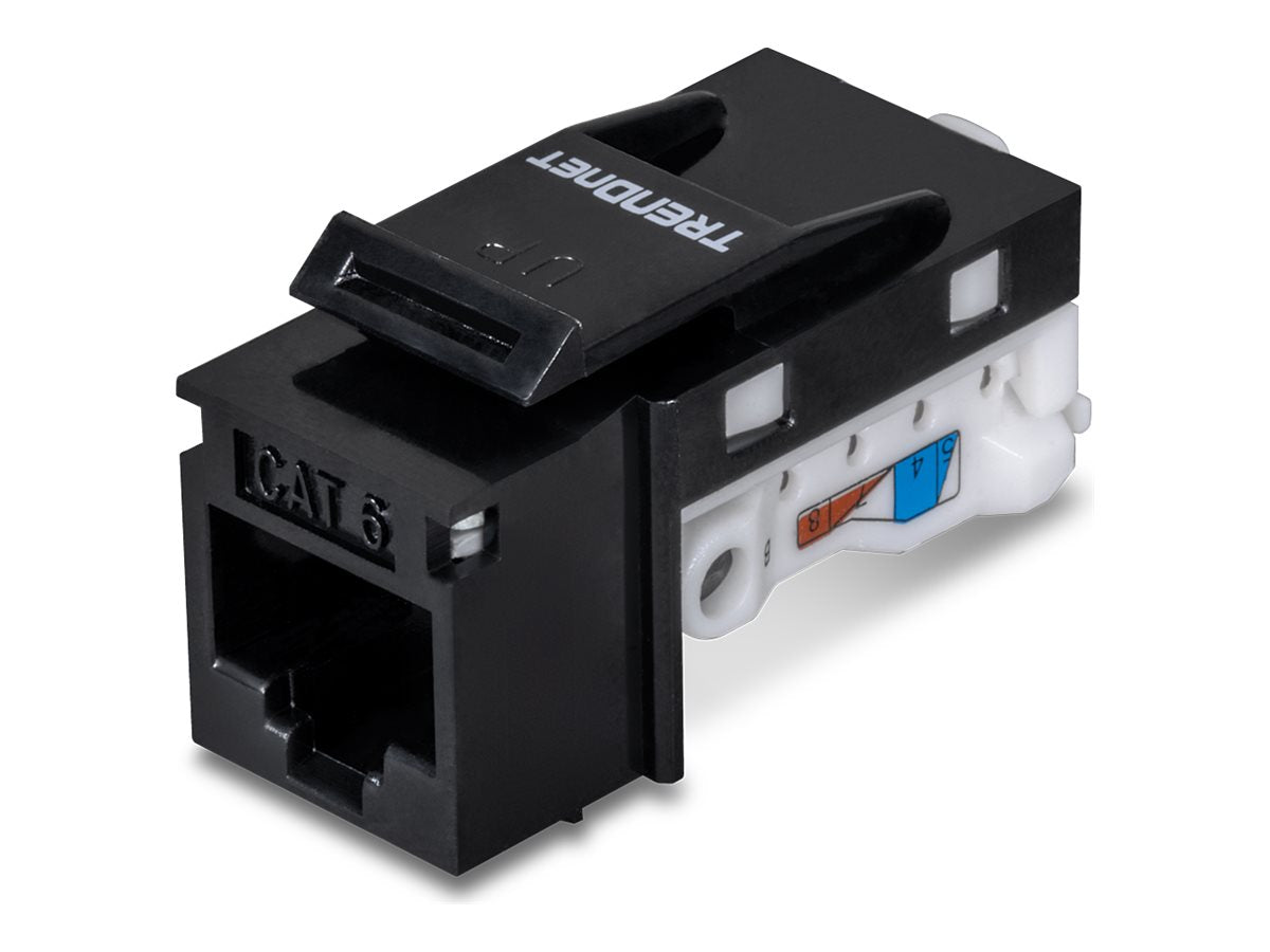 TRENDNET TC-K50C6BK Cat6 RJ-45 Keystone 50er Pack Installation