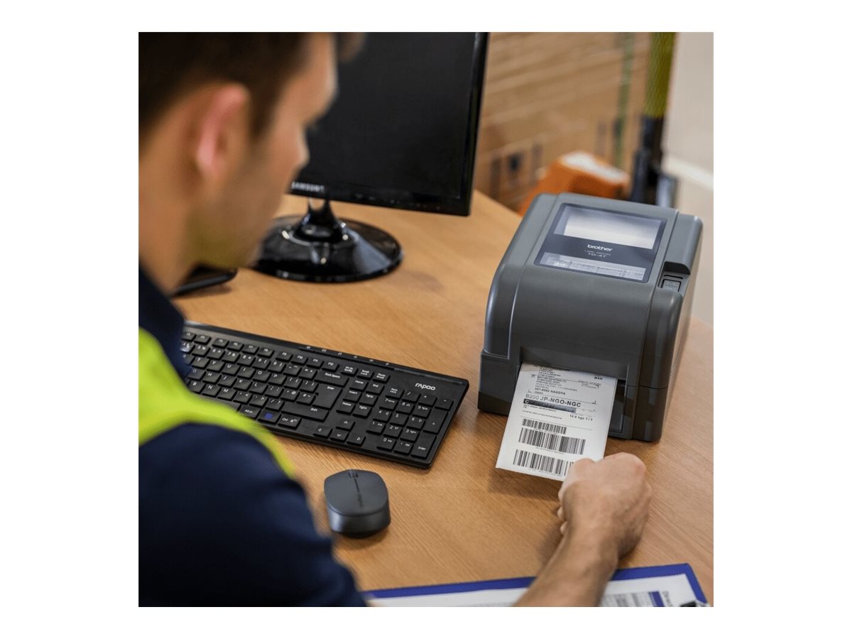 BROTHER Label printer RS232C Seitenansicht