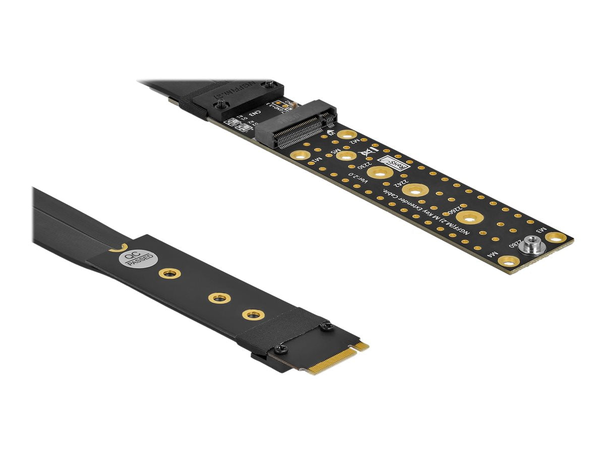 DELOCK Riser Karte M.2 Key M Kabelansicht