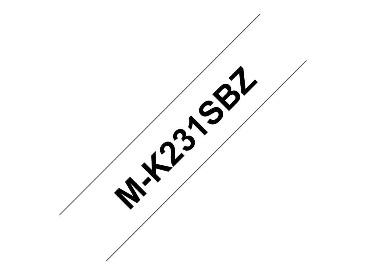 BROTHER MK231S Schriftbandkassette Vorderansicht