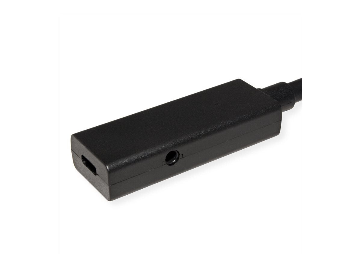 ROLINE USB 3.2 Gen 2 Repeater Kabel C-C ST/BU 5m - Vorderansicht