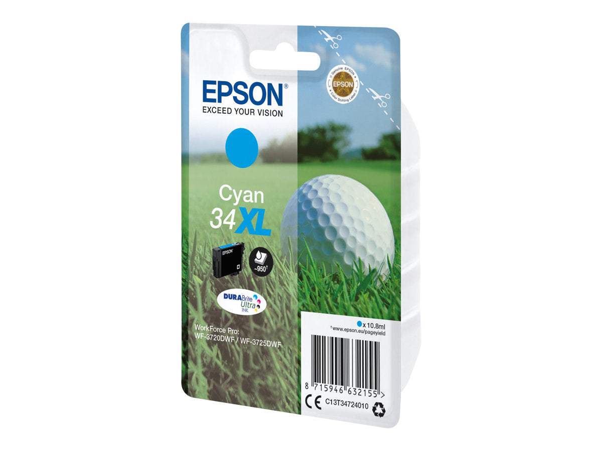 EPSON 2LB Singlepack 34XL Cyan DURABrite Ink Ultra XL Detailansicht