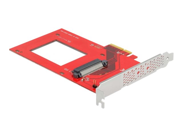 DELOCK PCI Express x4 Karte zu 1 x intern U.3 - Vorderansicht