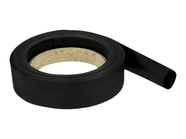 DELOCK Schrumpfschlauch 5 m x 18 mm schwarz - Vorderansicht