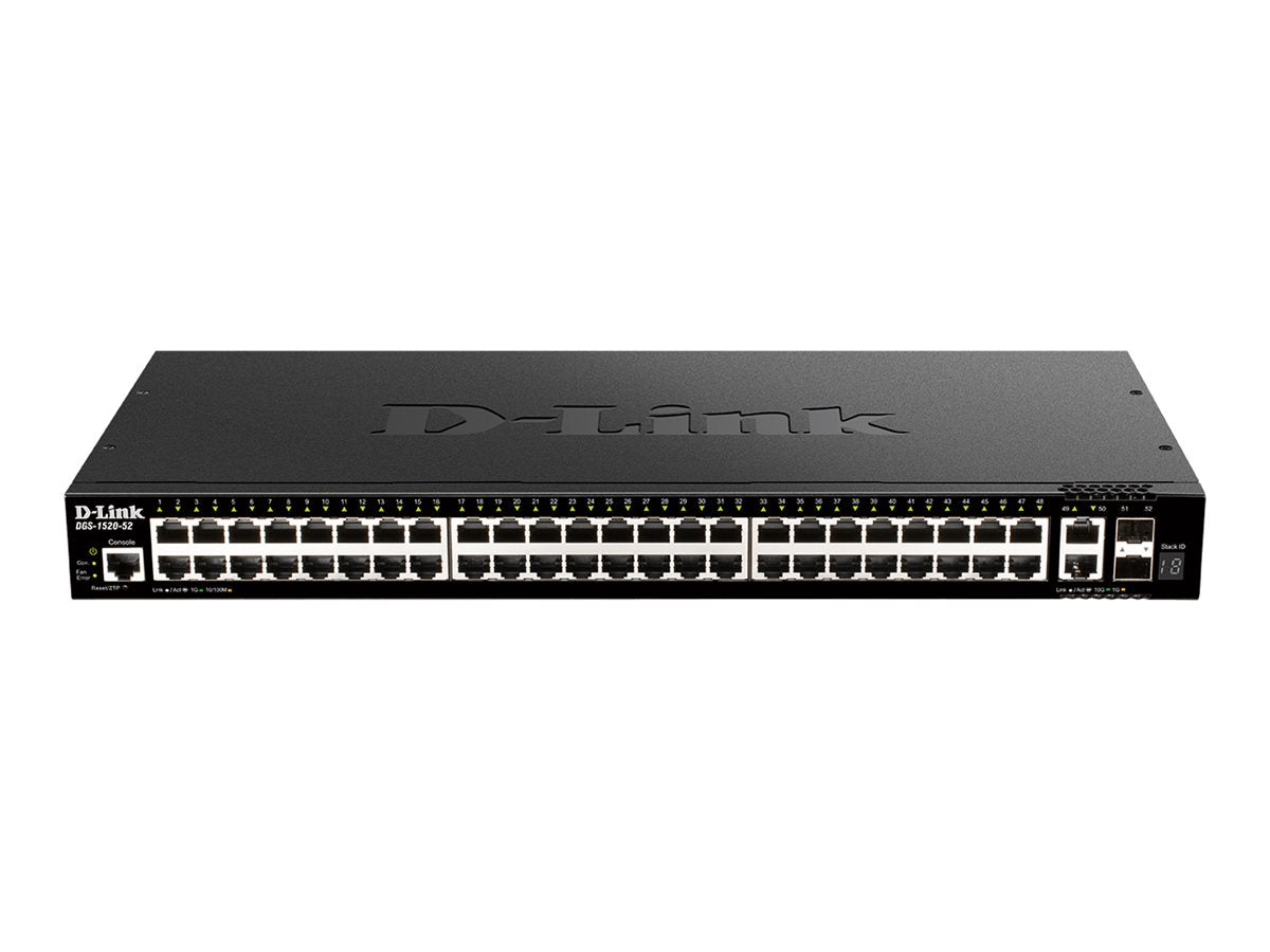 D-LINK DGS-1520-52/E 52-Port Smart Managed Gigabit Stack Switch Verpackung