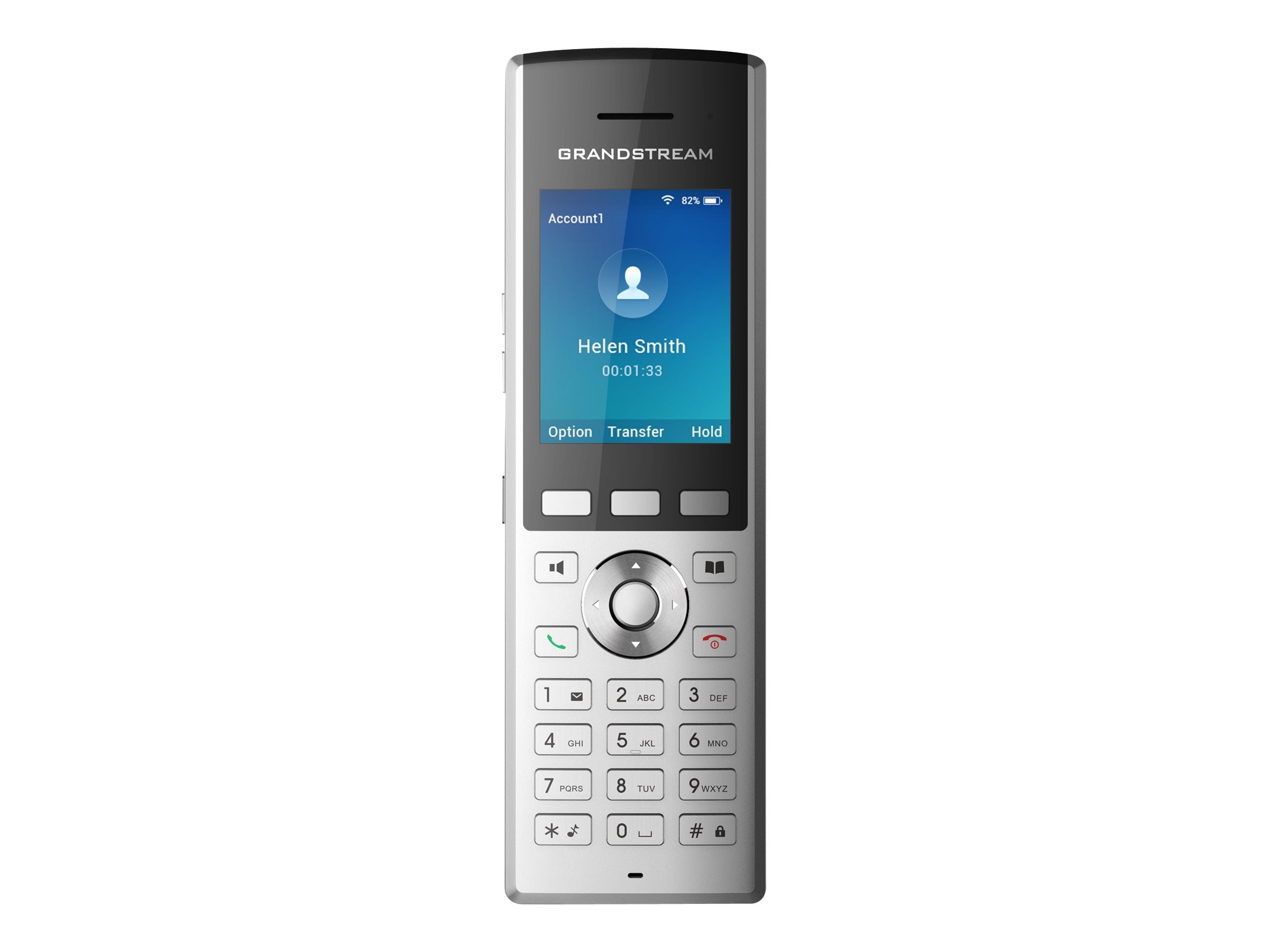 GRANDSTREAM WP820 WIFI Handset Vorderansicht