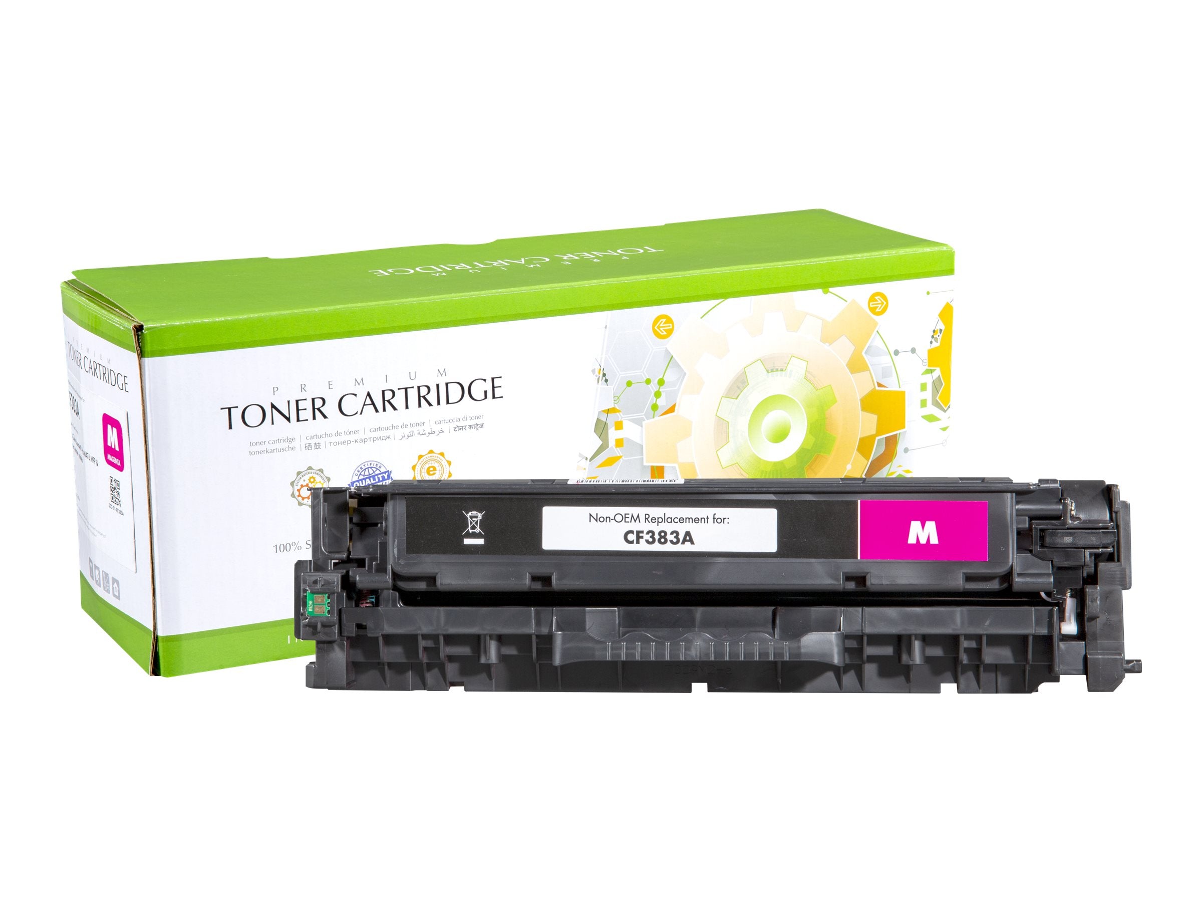 STATIC CONTROL Tonerpatrone HP CB383A magenta Vorderansicht