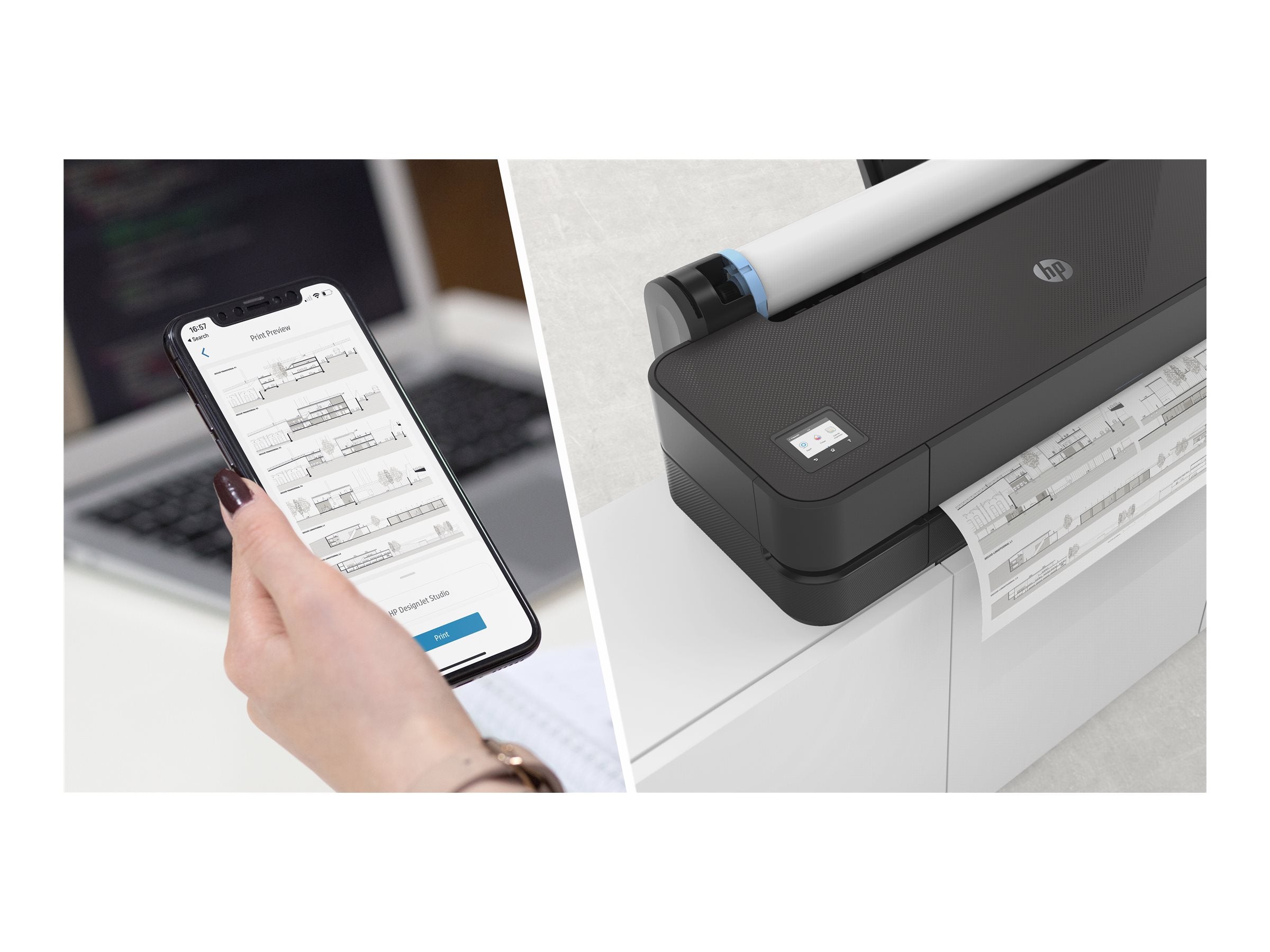 HP DesignJet T230 Detailansicht