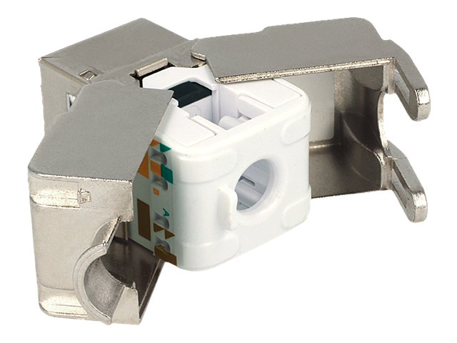 DELOCK Keystone RJ45 Buchse Vorderansicht