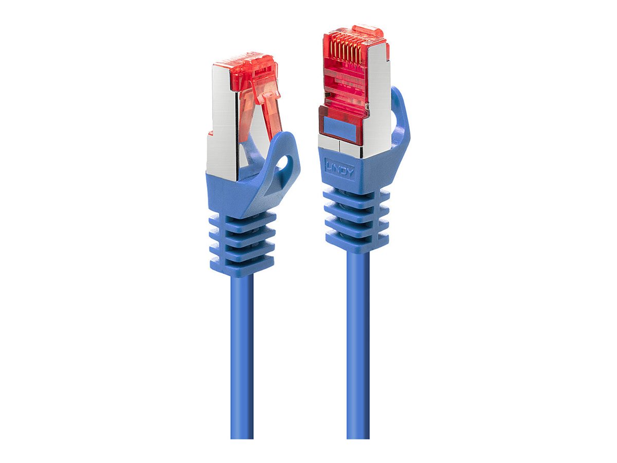 LINDY Basic Cat.6 S/FTP Kabel, blau, 1,5m Patchkabel - Detailansicht