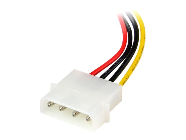 STARTECH.COM 6in 4 Pin Molex to Left Angle SATA Power Cable Adapter - Vorderansicht