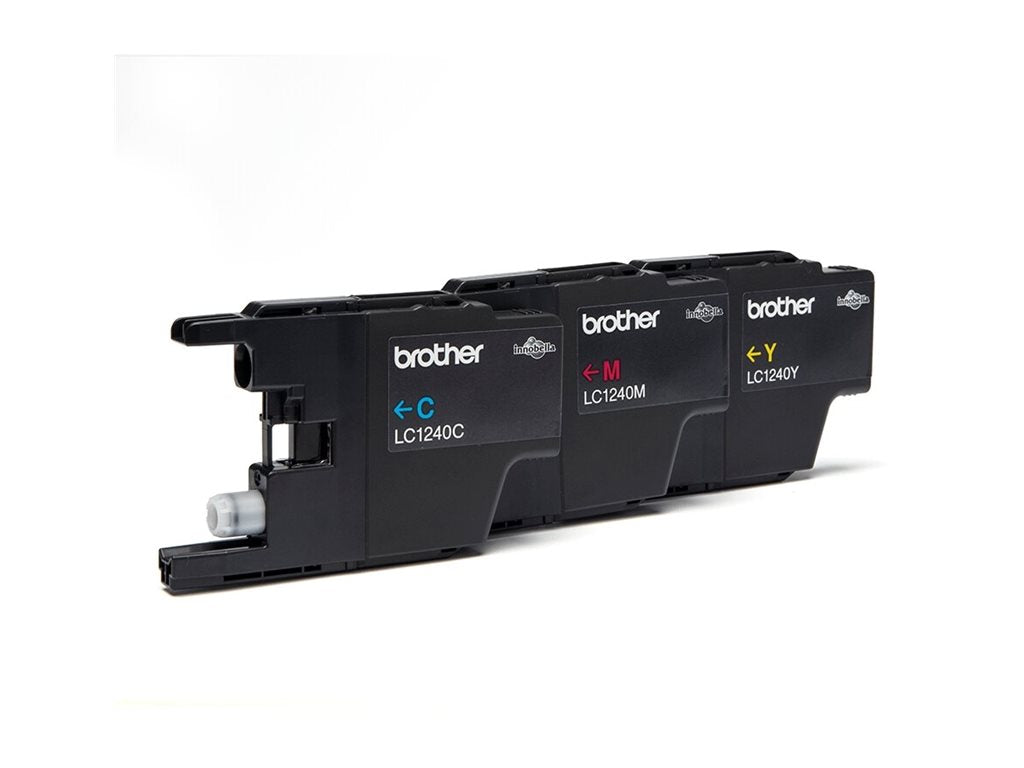 BROTHER LC1240RBWBPDR Rainbowpack Tintenpatrone Detailansicht