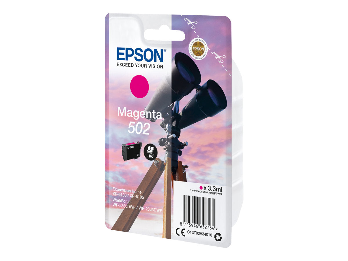 EPSON 1LB Singlepack Magenta 502 Ink Verpackung
