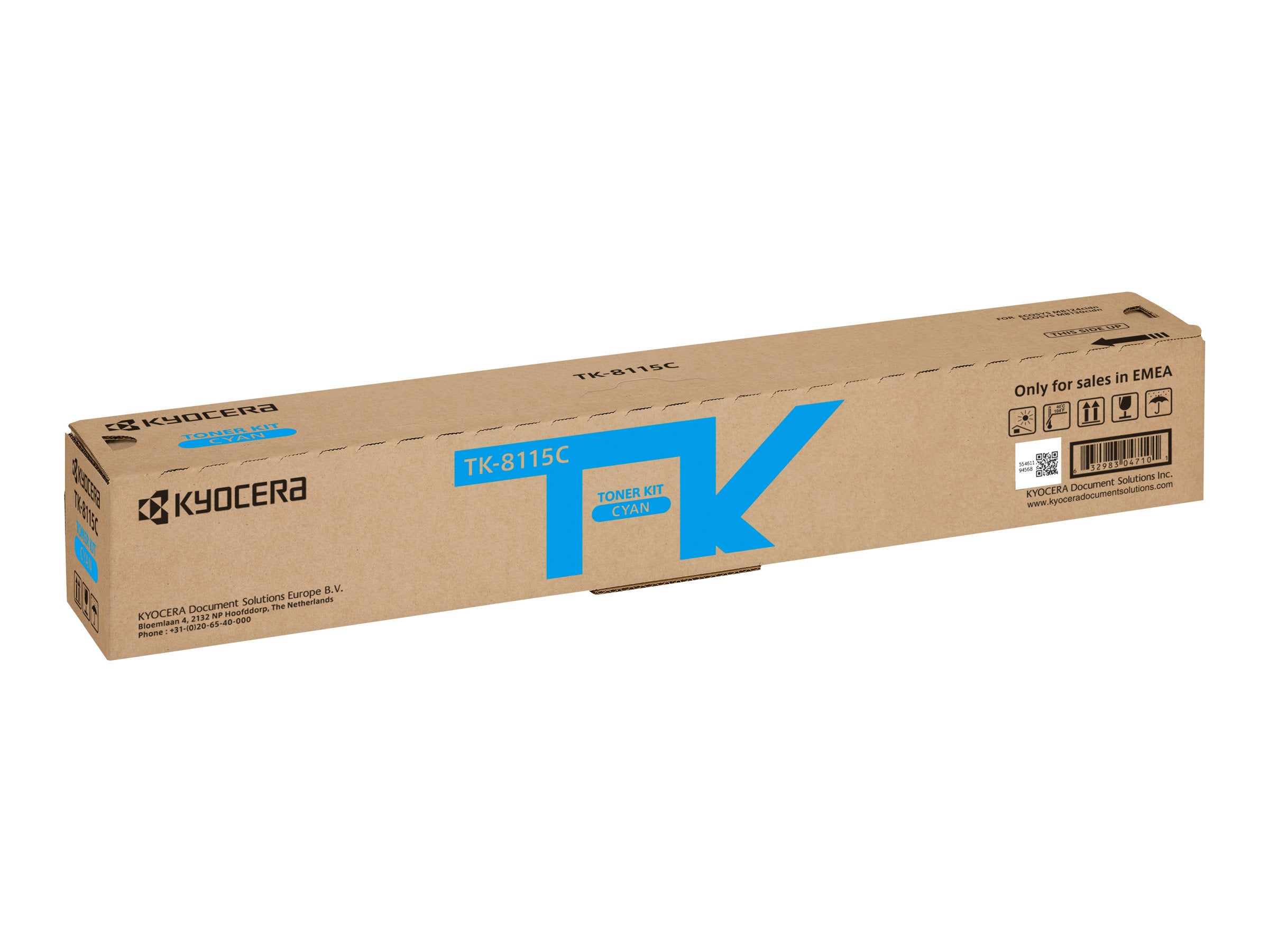 KYOCERA TK-8115C Toner cyan Vorderansicht