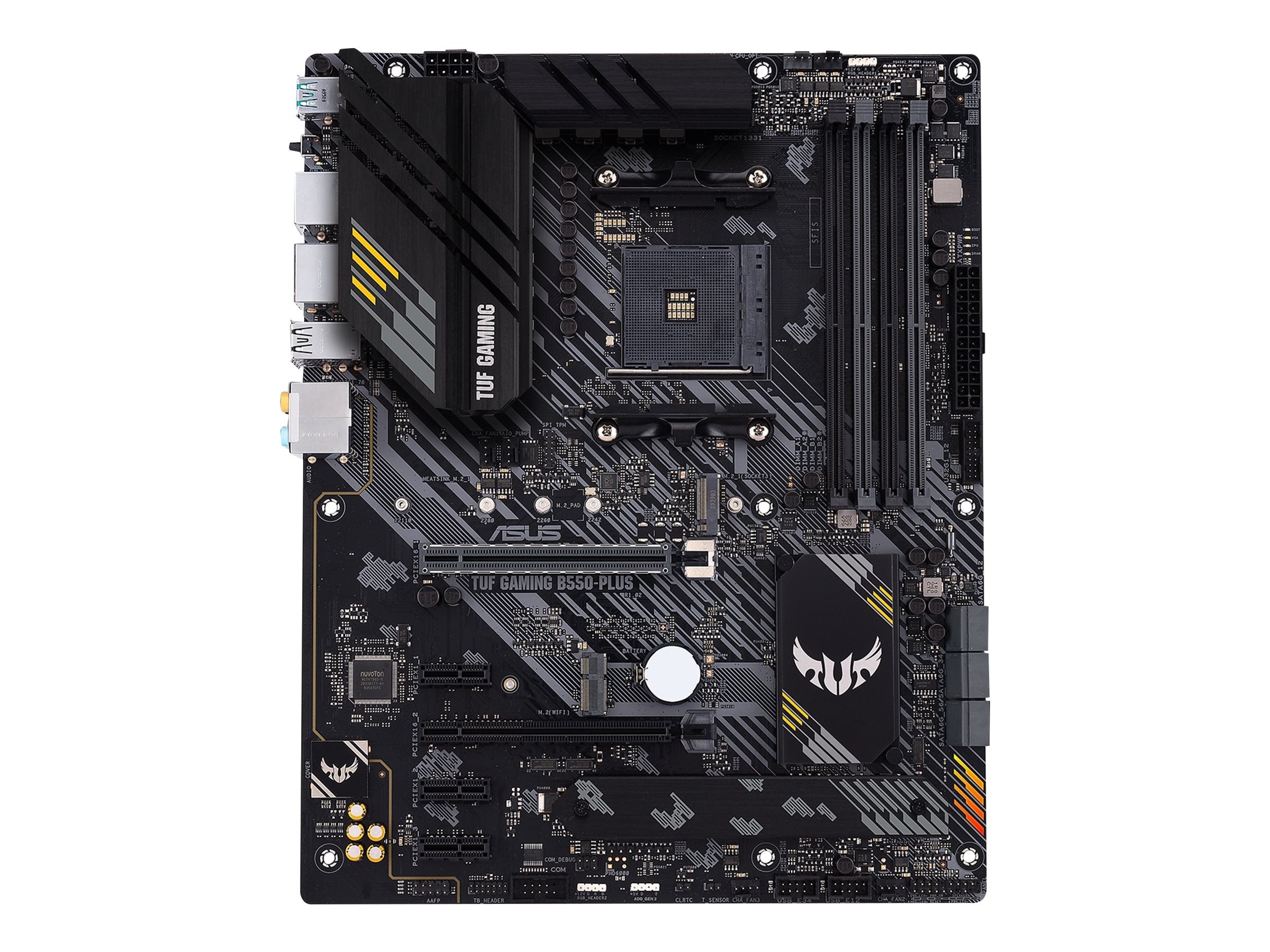 ASUS TUF GAMING B550-PLUS Motherboard Vorderansicht