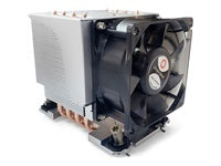 DYNATRON S6 Intel 4677 3U Aktiv Kuehlkoerper aus Aluminium mit Kuehlrippen und Heatpipes in Kontakt mit der CPU und bis zu 350W TDP