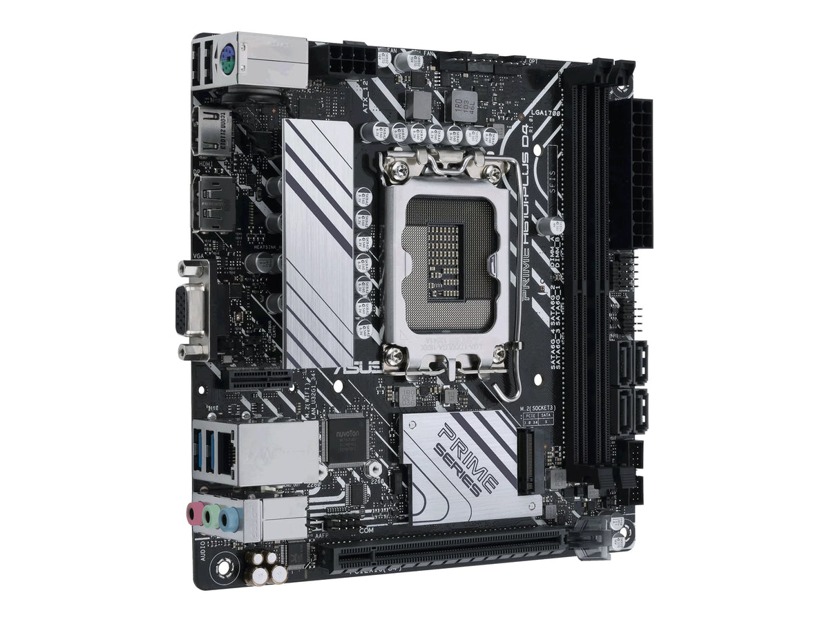 ASUS PRIME H610I-PLUS D4-CSM Mini ITX Motherboard Detailansicht