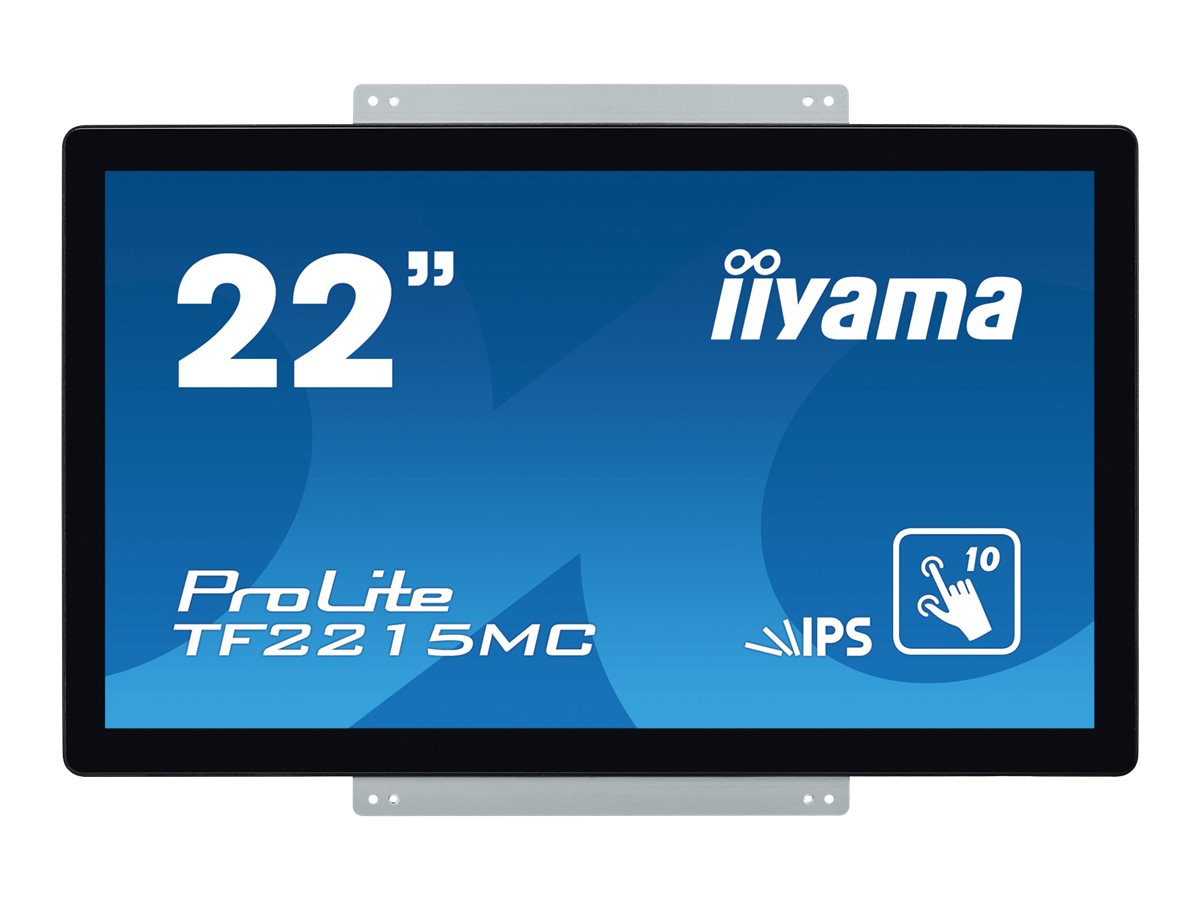 IIYAMA TF2215MC-B2 21,5 Zoll Touchscreen Monitor Vorderansicht