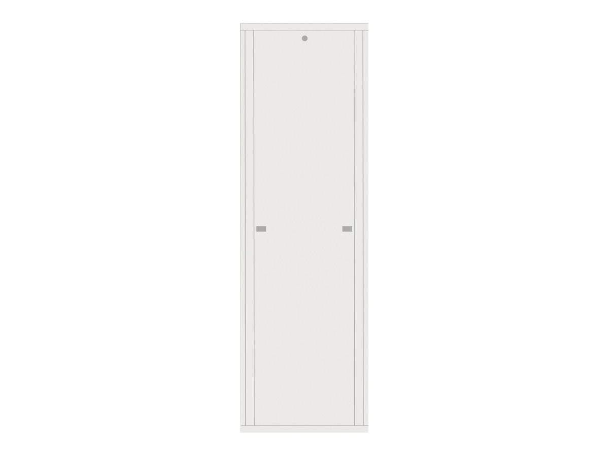 INTELLINET 18,3cm 19Zoll Serverschrank Basic Line Vorderansicht