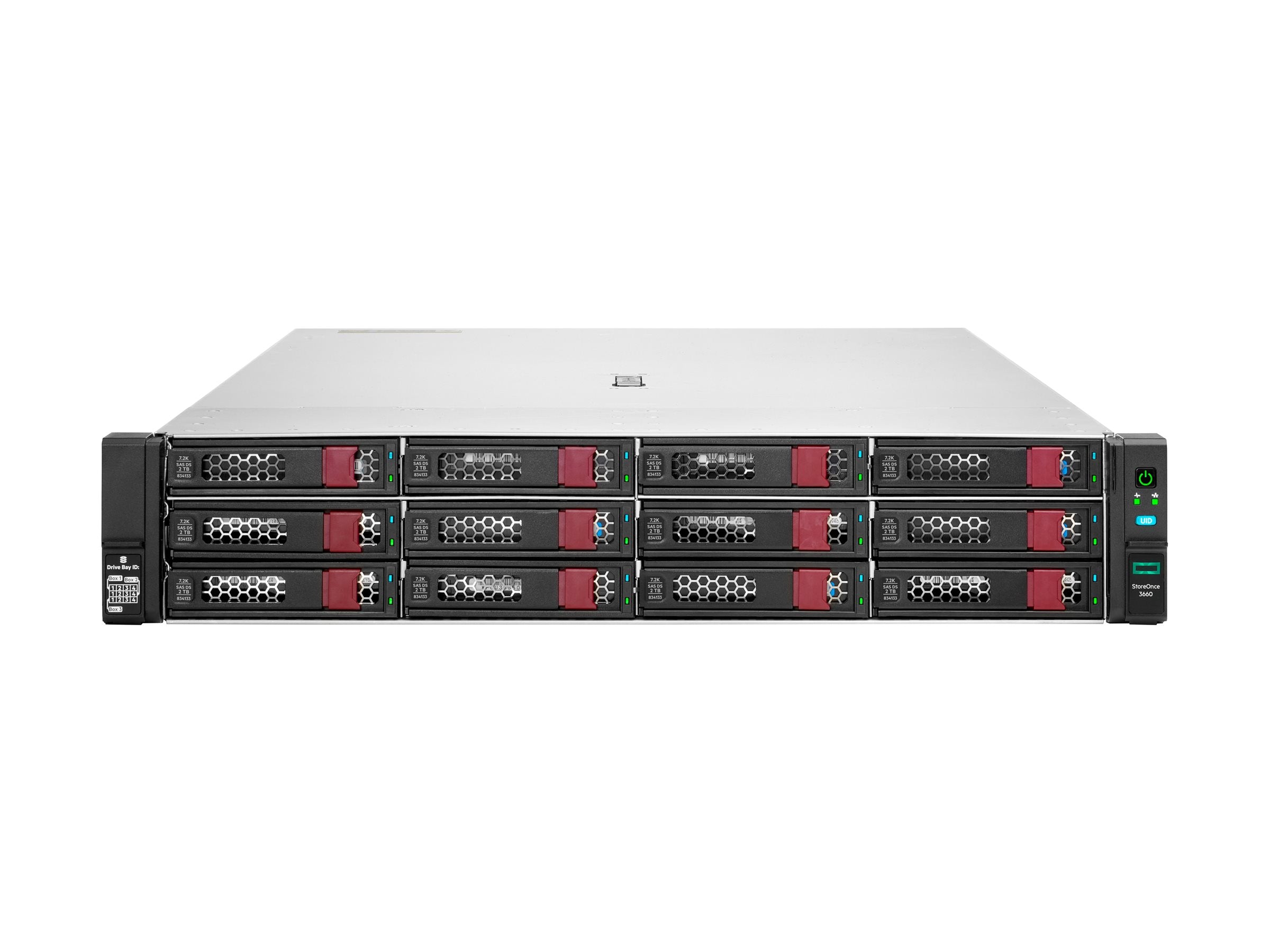 HPE StoreOnce 3660 80TB Base System Vorderansicht