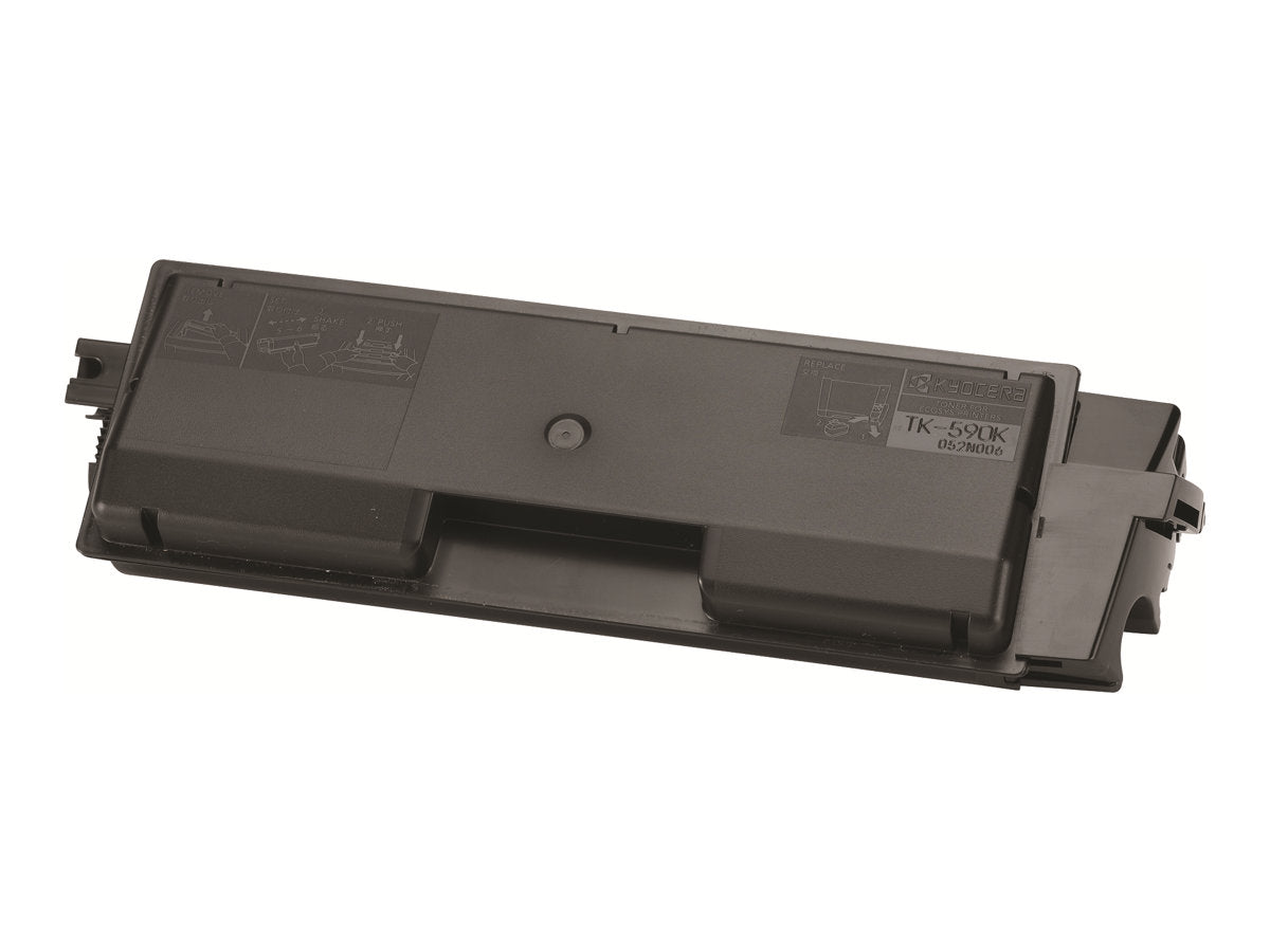 KYOCERA TK-590K Toner Schwarz Vorderansicht