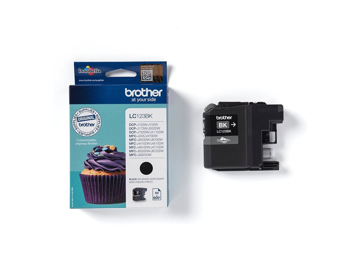 BROTHER LC-123 Tinte schwarz Detailansicht