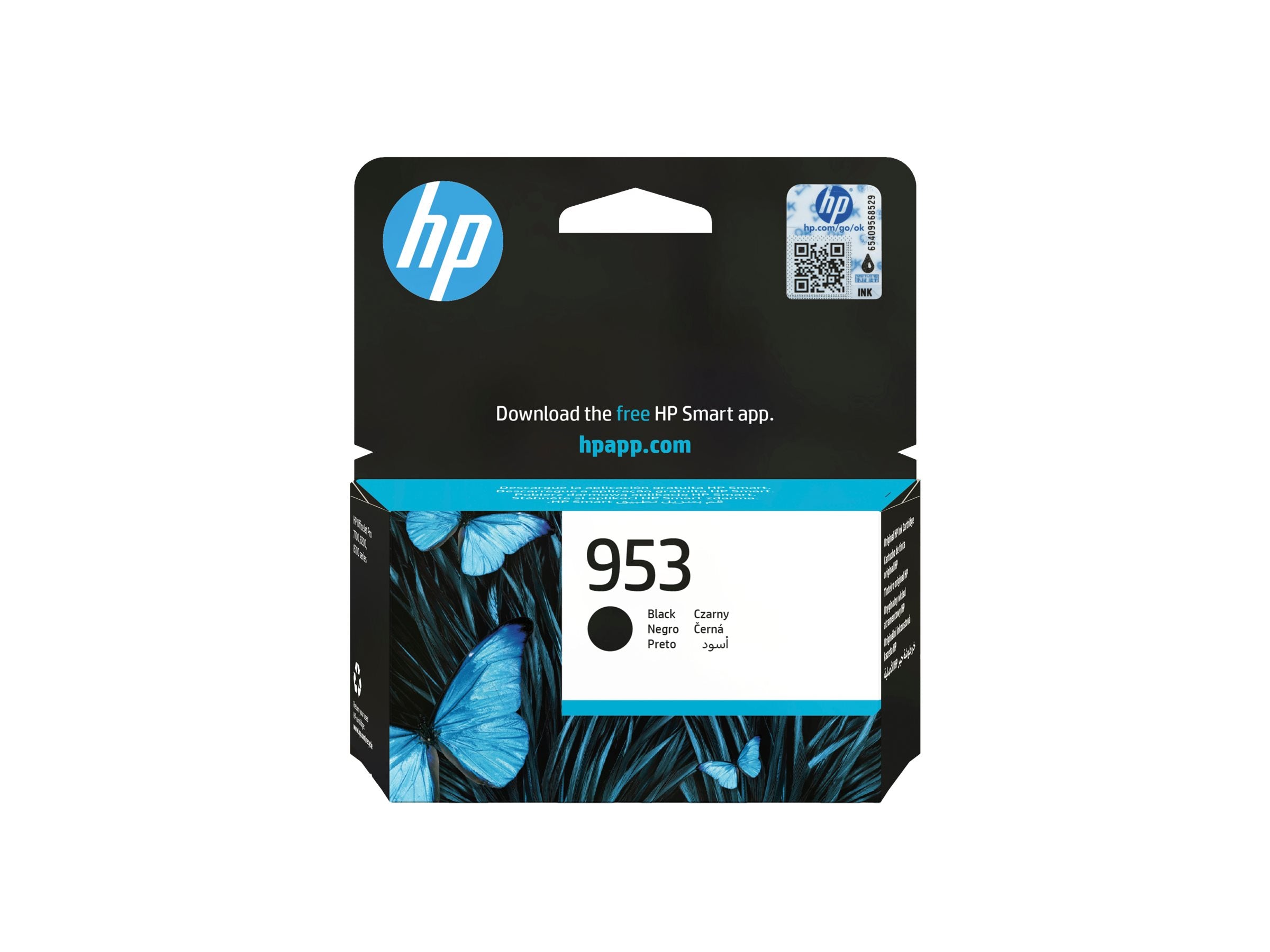 HP 953 original Ink cartridge L0S58AE BGX Black Verpackung