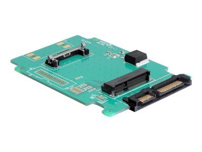 DELOCK Converter SATA 22pin > mSATA 2,5 Platine - Vorderansicht